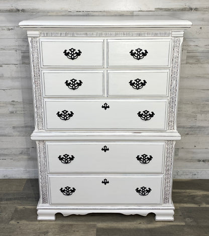 Tall White Farmhouse Dresser