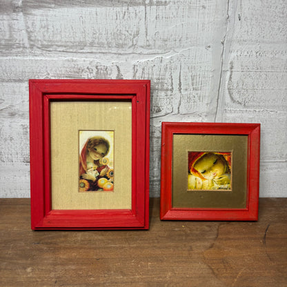 Vintage Juan Ferrandiz Prints Set of 2 Wall Art Print