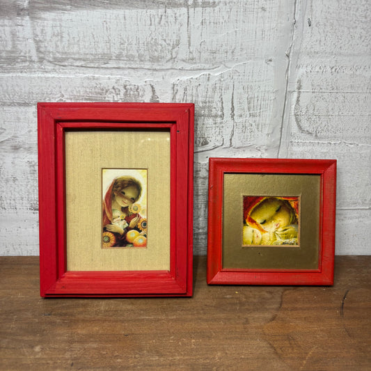 Vintage Juan Ferrandiz Prints Set Of 2