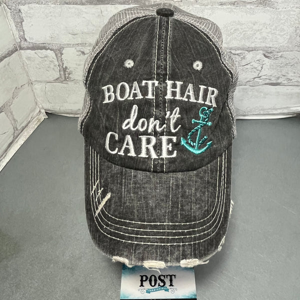 “Boat Hair Don’t Care” Hat