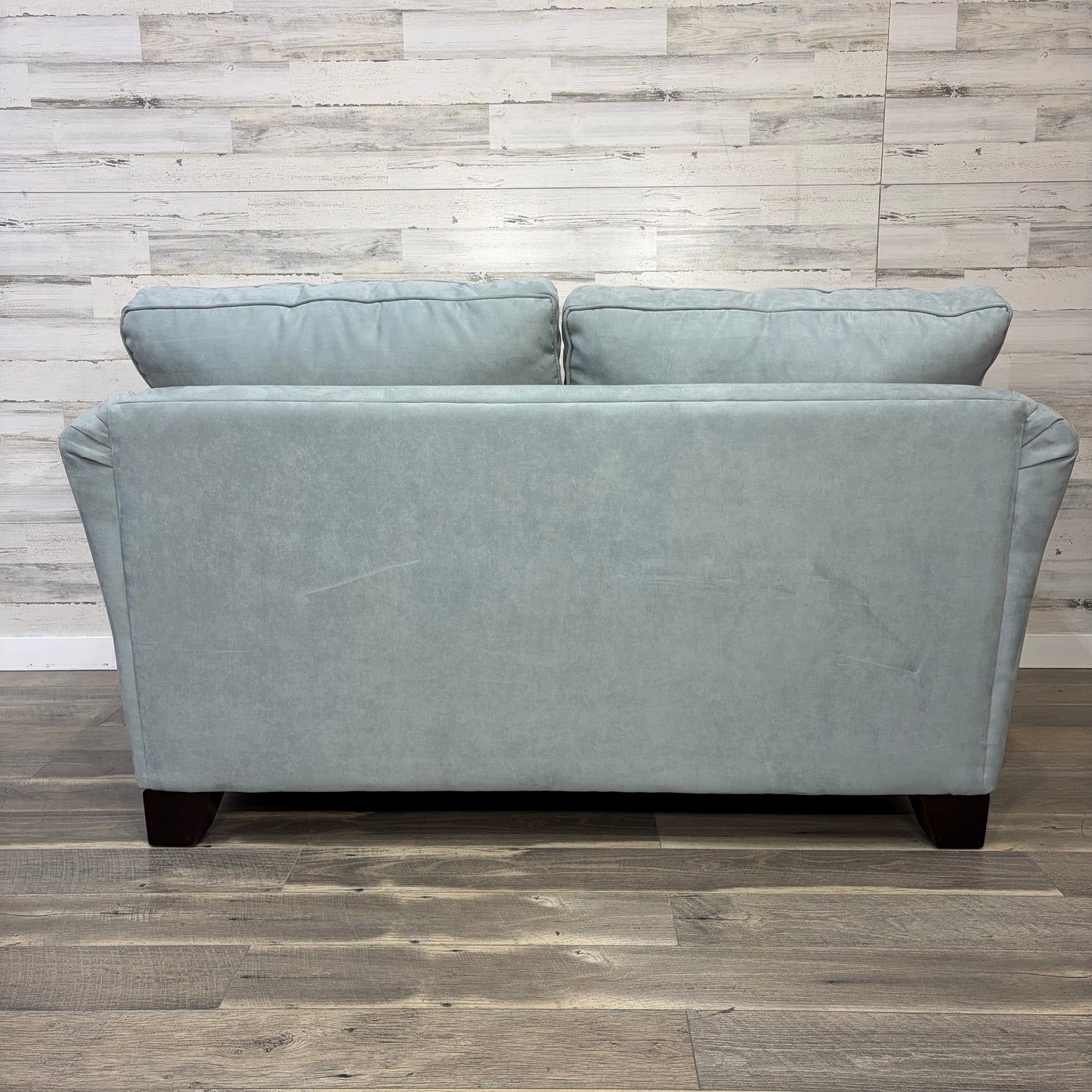 Bauhaus Blue Loveseat Sofa Couch