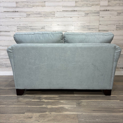 Bauhaus Blue Loveseat Sofa Couch