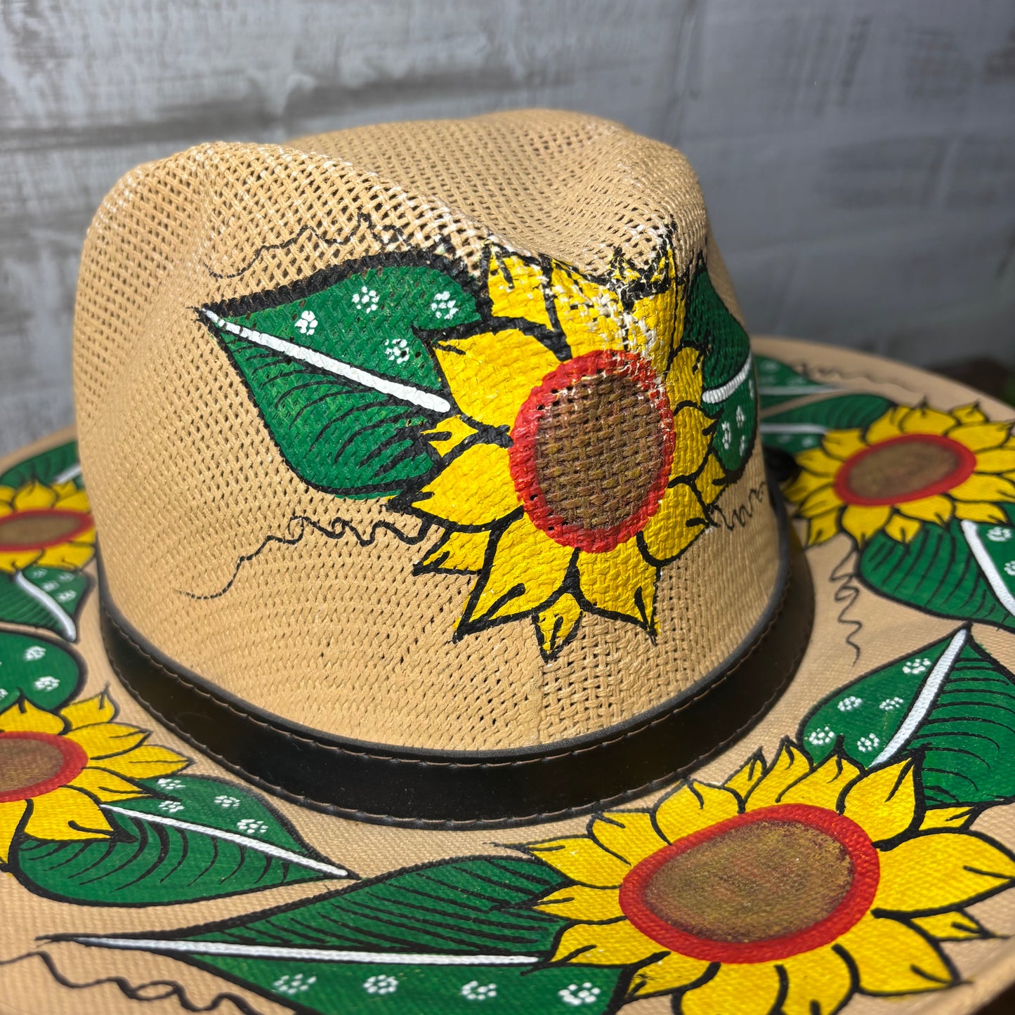Painted Sunflower Sunhat