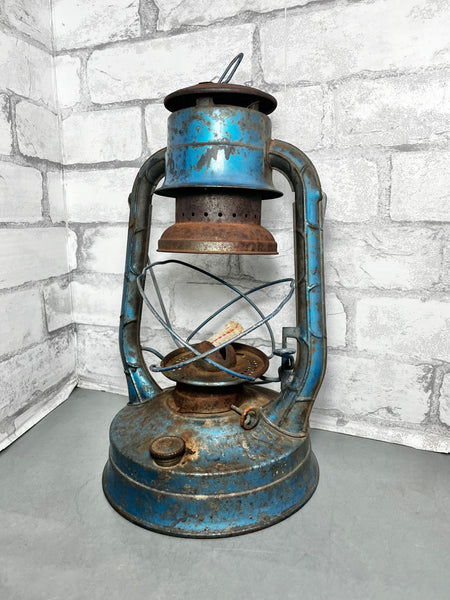 Vintage Dietz Blue Latern