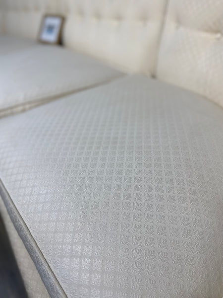 Mid Century Curved Sofa Couch