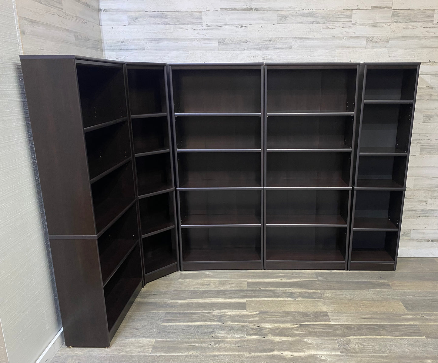 Corner Unit Set Of 5 Bookshelves
