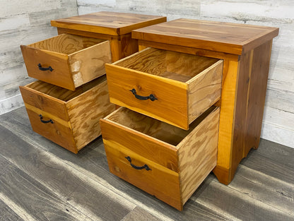 Cedar Matching Nightstands Set Of 2