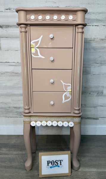 Standing Floor Jewelry Box Dresser