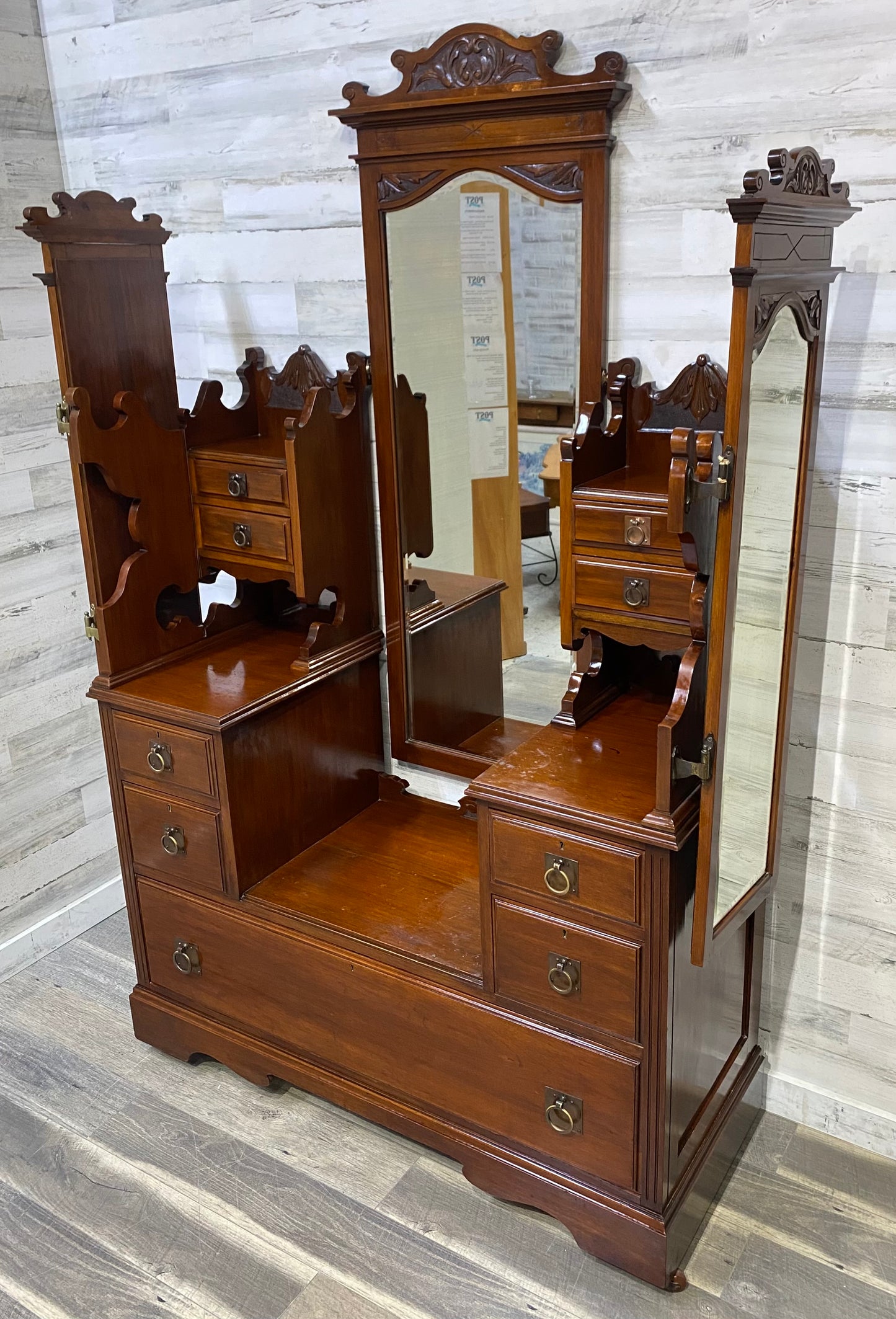 Antique Victorian Vanity Dresser