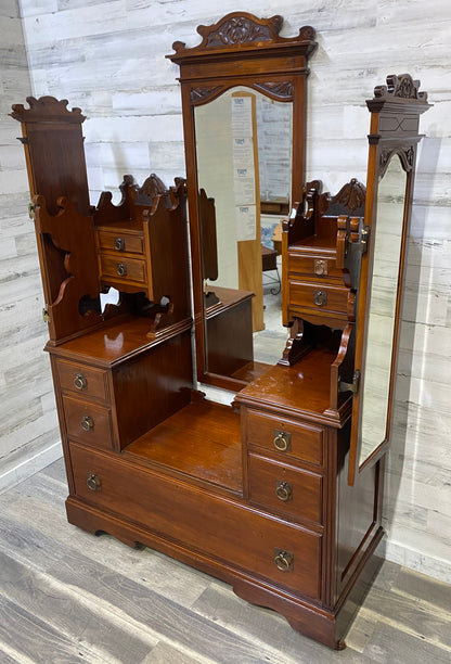 Antique Victorian Vanity Dresser