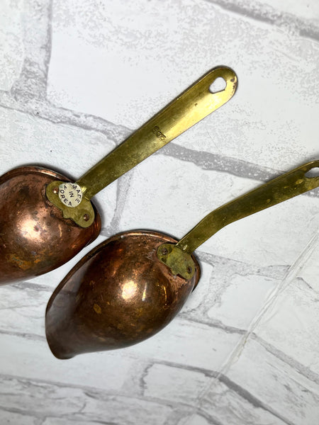 Brass And Copper Kitchen Utensils