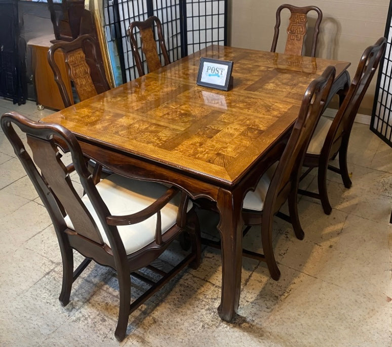 Asian Style Universal Dining Table & Chairs