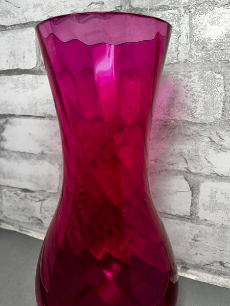 Pink Glass Vase