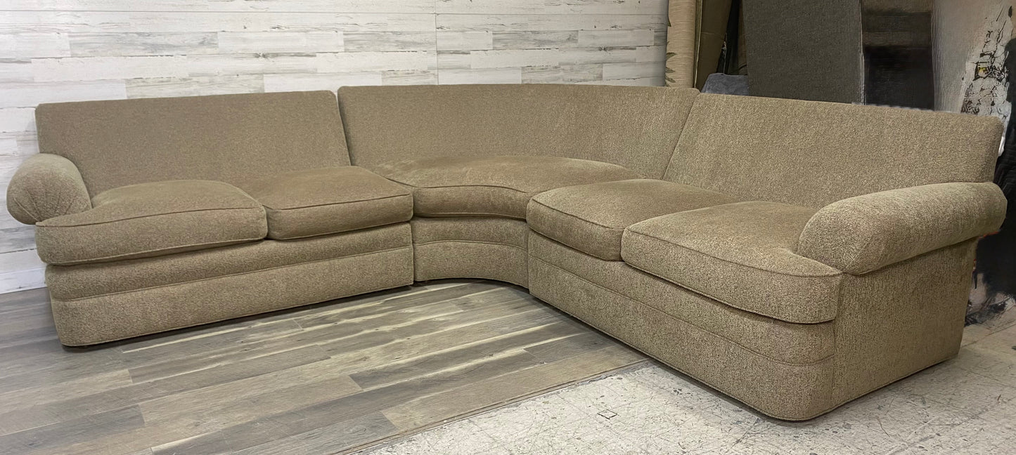 3pc Sherrill Sectional Sofa Couch