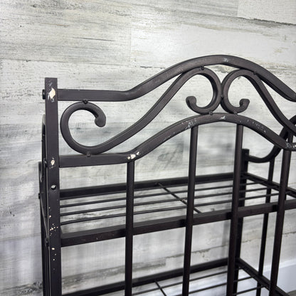 2-Tier Metal Wall Mount Shelf