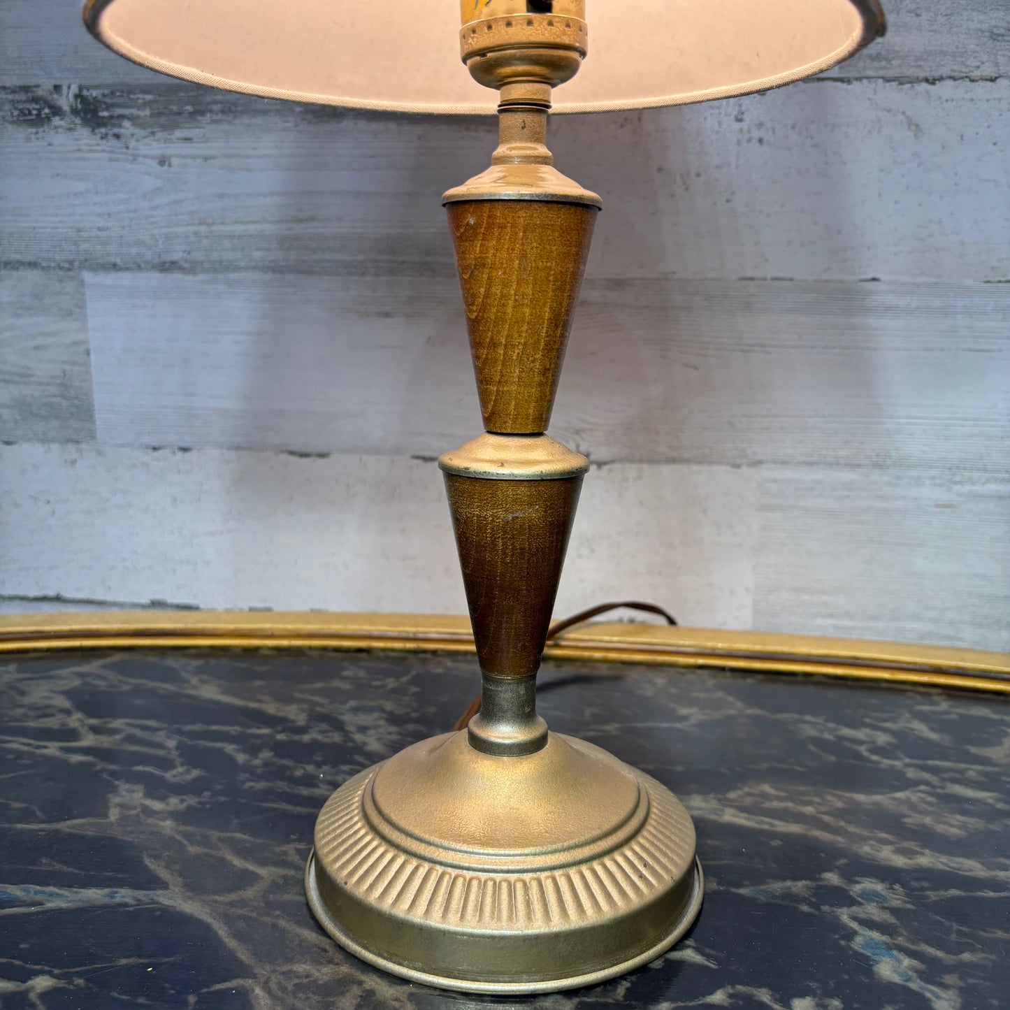 Mid Century Small Table Lamp