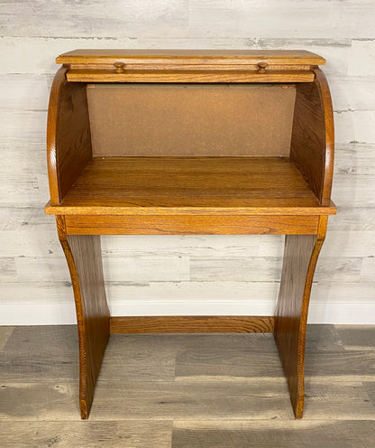 Small Oak Rolltop Desk