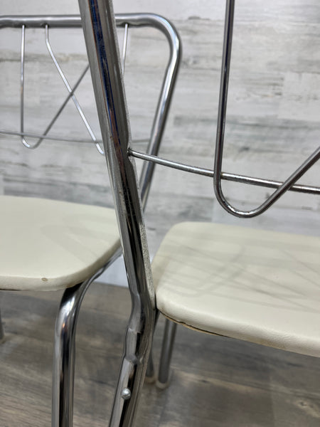 Mid Century Kids Chrome Chairs