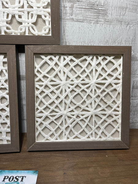 Boho Shadowbox Wall Decor Set Of 3