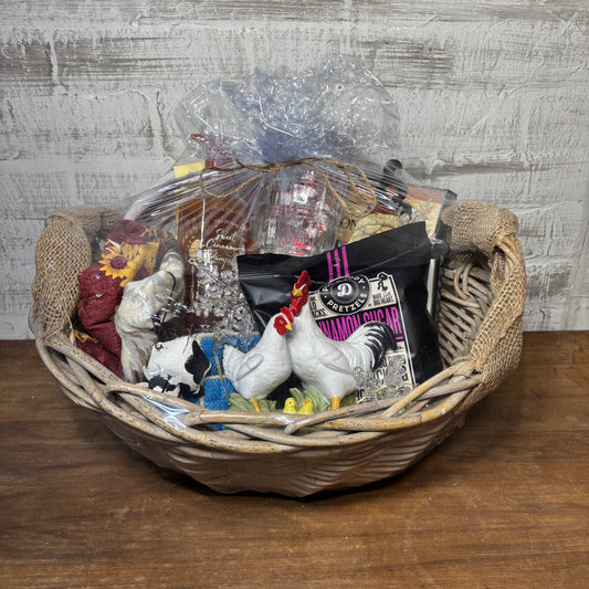 Country Farmhouse Gift Basket