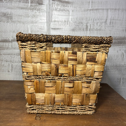 Seagrass Rope Rectangle Basket