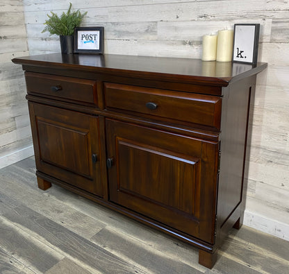 Ashley Furniture Dark Wood Buffet