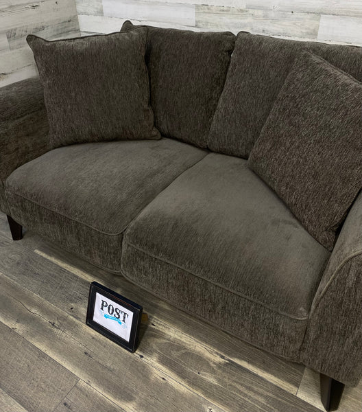 Dark Gray Loveseat Sofa