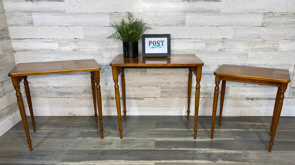 Ethan Allen Nesting Tables Set Of 3