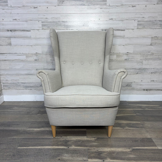 IKEA Strandmon Wingback Chair Gray