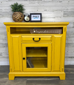 Yellow Tv Stand Cabinet
