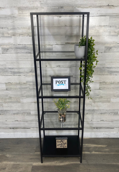 IKEA Glass Shelving Plant Stand Shelf