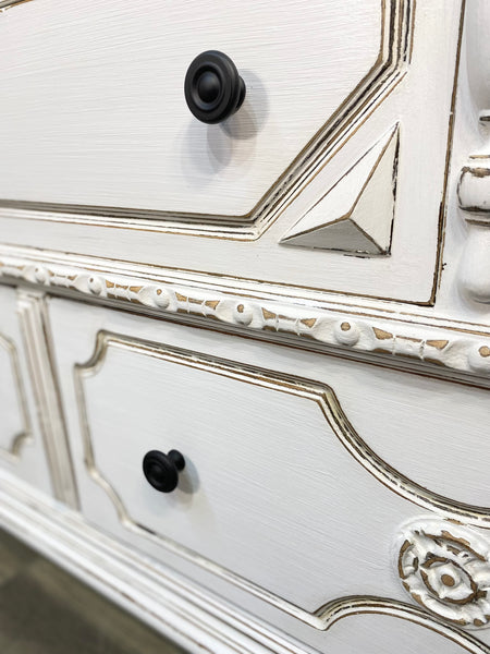 Antique White Buffet