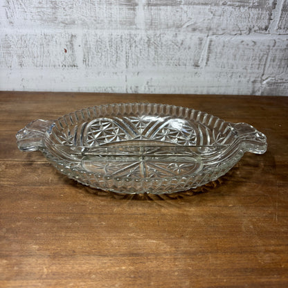 Vintage Anchor Hocking Divided Relish Dish