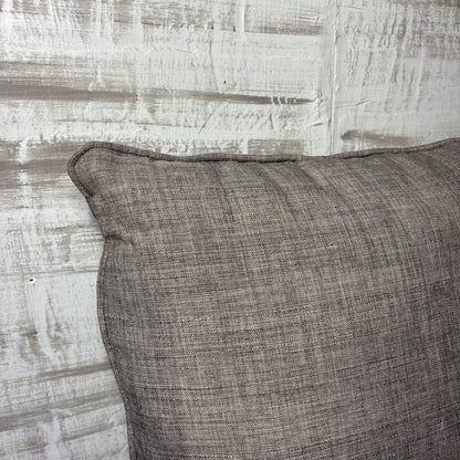 Gray Throw Pillow