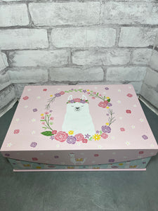 Llama Keepsake/ Gift Box