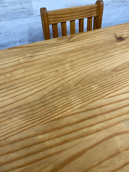 Kids Wood Table & 2 Chairs