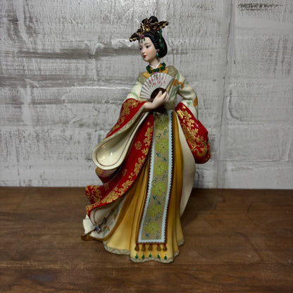 Danbury Mint Lena Liu Jade Empress Porcelain Figurine