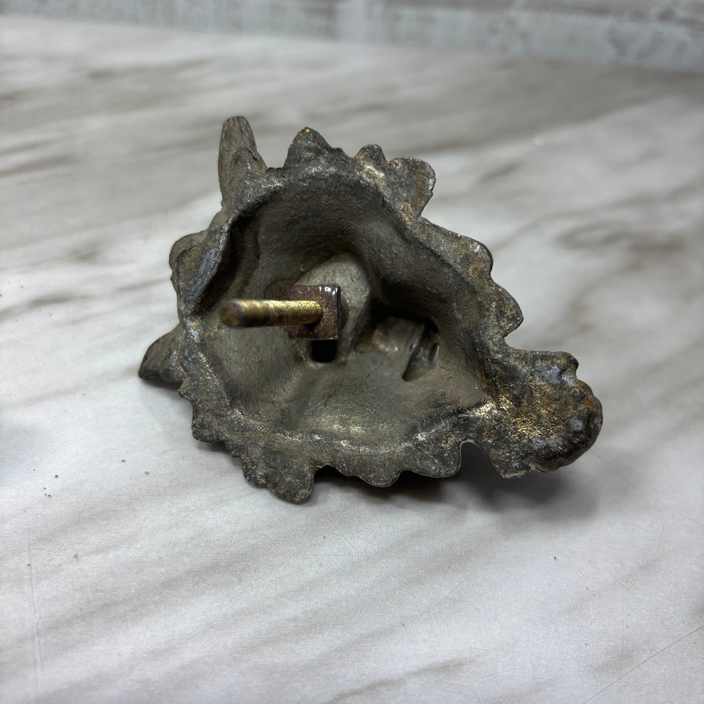 Vintage Brass Lion Head Drawer Pulls