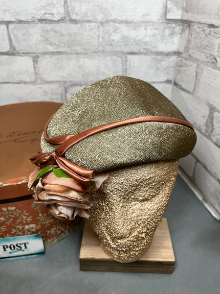 Antique Elegant Tea Party Hat