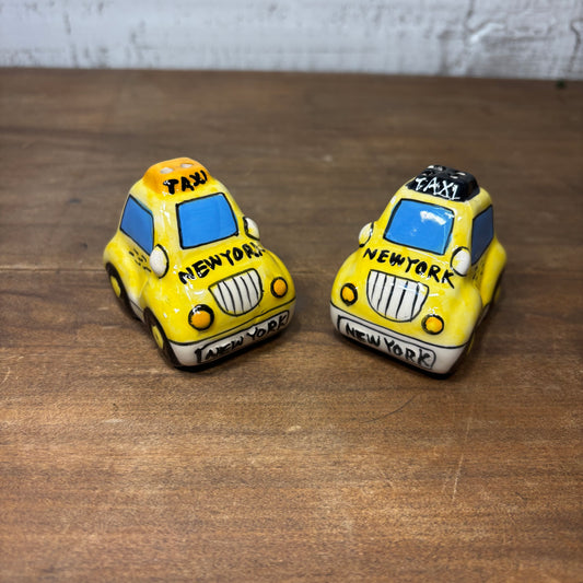 New York Taxi Salt & Pepper Shakers