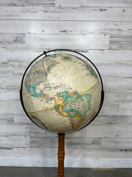 Vintage Replogle 16” Diameter World Classic Series Stand Up Globe