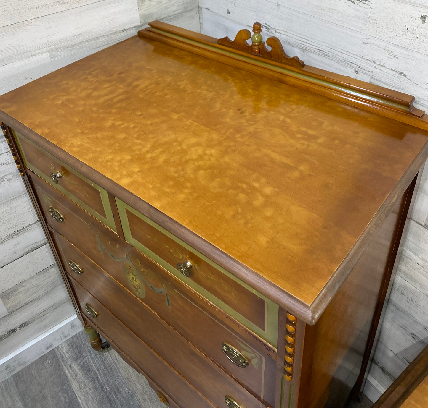 Antique Dresser & Vanity Desk Set