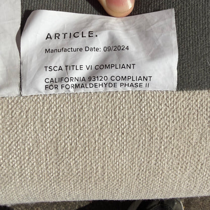 Article White Sofa Couch