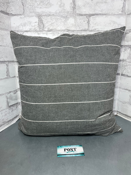 Gray Stripped Pillow