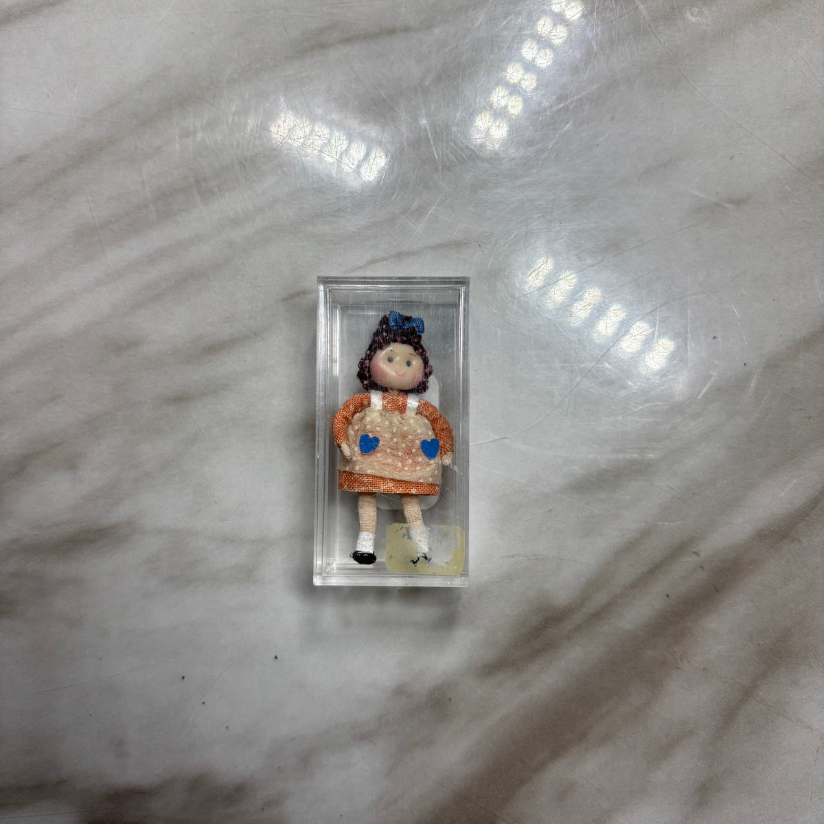 Vintage Jeannetta Kendall Handcrafted Dollhouse Miniature Figurine