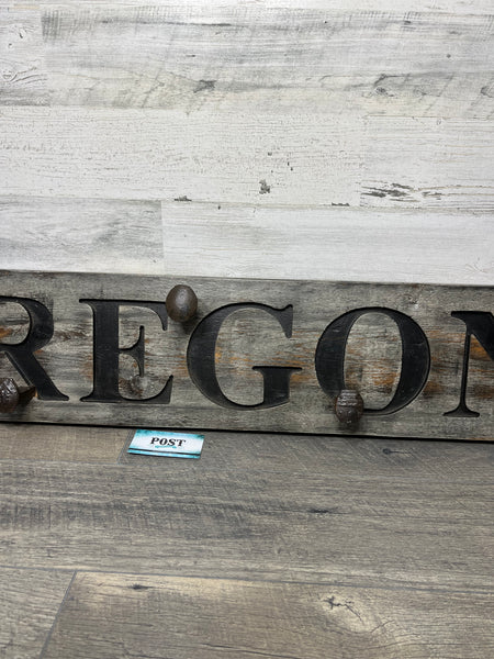 Rustic “Oregon” Coat Rack