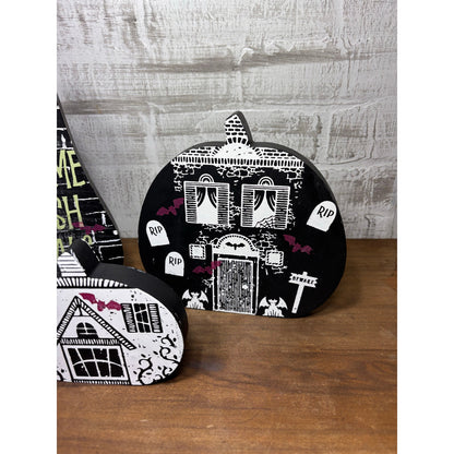 Double Sided Fall/ Halloween Decor Set