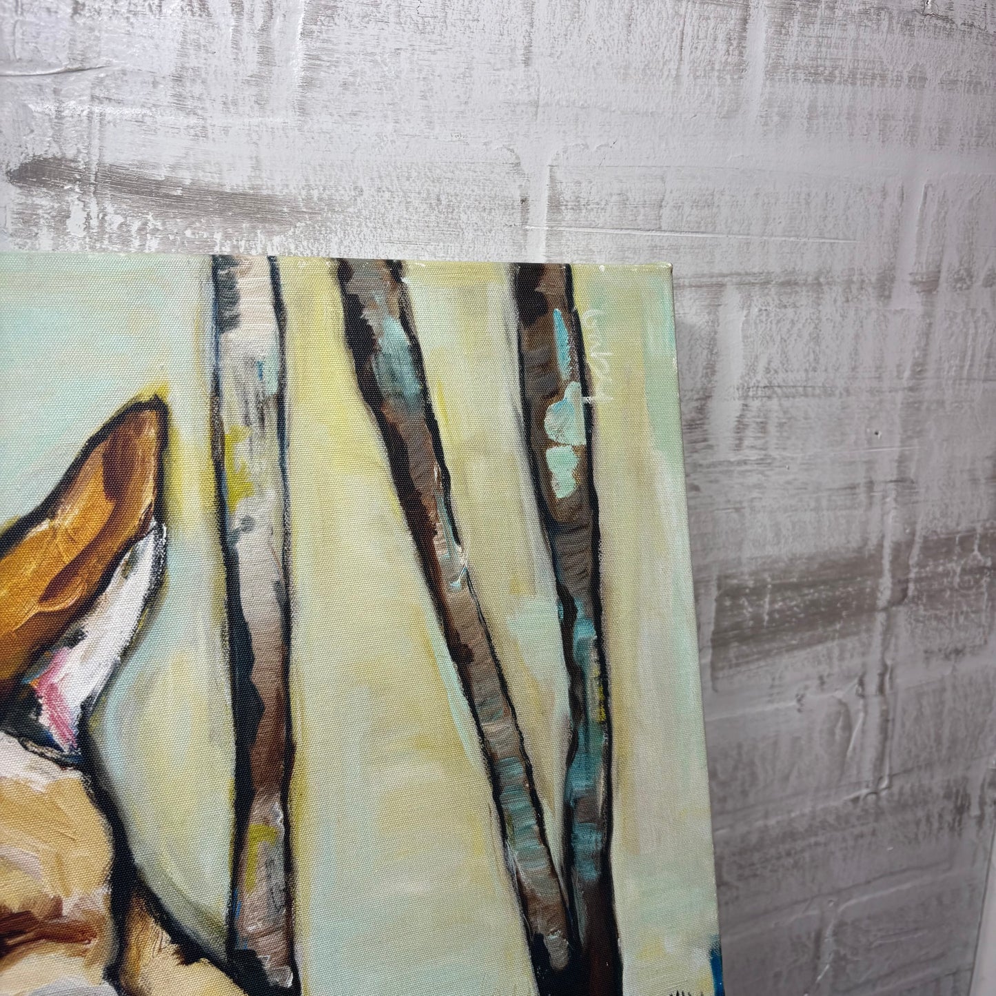 French Bulldog "Smushy" Canvas Art