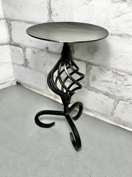 Cast Iron Candle Stand 9”