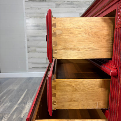 Barn Red Dresser Buffet